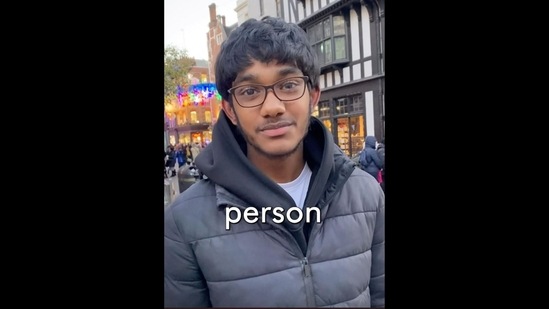 A screengrab from the Instagram video that captures a teen sharing about his friend who changed his life.(Instagram/@doseofsociety)