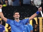 Novak Djokovic of Serbia celebrates after defeating Tommy Paul of the U.S. in their semifinal at the Australian Open tennis championship in Melbourne, Australia, Friday, Jan. 27, 2023. (AP Photo/Aaron Favila)(AP) Novak Djokovic of Serbia celebrates after defeating Tommy Paul of the U.S. in their semifinal at the Australian Open tennis championship in Melbourne, Australia, Friday, Jan. 27, 2023. (AP Photo/Aaron Favila)(AP)