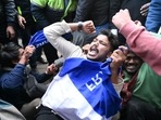 Students were detained from Delhi University during unrest over BBC documentary on PM Modi. ((HT Photo/Vipin Kumar)) Students were detained from Delhi University during unrest over BBC documentary on PM Modi. ((HT Photo/Vipin Kumar))