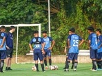 Kids during a training session at the RFYC football academy in Navi Mumbai( RYFC) Kids during a training session at the RFYC football academy in Navi Mumbai( RYFC)