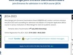 WBJEEB JECA-2023: Registration begins at wbjeeb.nic.in WBJEEB JECA-2023: Registration begins at wbjeeb.nic.in