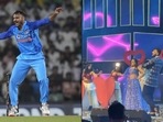 India all-rounder Axar Patel got married to Meha Patel in Vadodara on Thursday.(Twitter) India all-rounder Axar Patel got married to Meha Patel in Vadodara on Thursday.(Twitter)