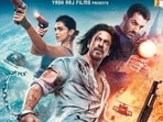 Shah Rukh Khan, Deepika Padukone and John Abraham play lead roles in Pathaan. Shah Rukh Khan, Deepika Padukone and John Abraham play lead roles in Pathaan.