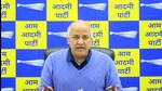 New Delhi, India. 24th January 2023 : Deputy Chief Minister Manish Sisodia address a press conference in New Delhi on Tuesday. (HT Photo) New Delhi, India. 24th January 2023 : Deputy Chief Minister Manish Sisodia address a press conference in New Delhi on Tuesday. (HT Photo)