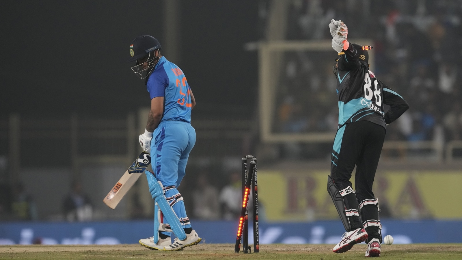 India vs New Zealand 1st T20 Highlights NZ take 1-0 lead with 21-run win over IND Hindustan Times
