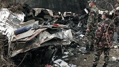 Reports suggest that the Nepali investigation team will on Friday leave for Singapore with the flight data recorder and cockpit voice recorder. (ANI) Reports suggest that the Nepali investigation team will on Friday leave for Singapore with the flight data recorder and cockpit voice recorder. (ANI)