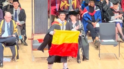 'Indian... but Kannada speaking': Student who unfurled Karnataka flag in London 'Indian... but Kannada speaking': Student who unfurled Karnataka flag in London