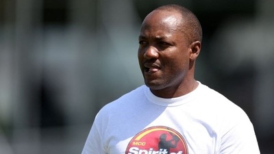 MCC's Brian Lara during nets. (Action Images)