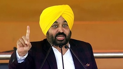Chief minister Bhagwant Mann said the timely completion of the civil air terminal at Halwara is the need of the hour to give impetus to the economic growth of the state. (ANI File) Chief minister Bhagwant Mann said the timely completion of the civil air terminal at Halwara is the need of the hour to give impetus to the economic growth of the state. (ANI File)
