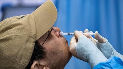 In a statement issued on Thursday, the manufacturers said that for large procurement by the Centre and state governments, iNCOVACC will be priced at ₹325 per dose, and for private vaccination centres, it will be priced at ₹800 per dose. (REUTERS) In a statement issued on Thursday, the manufacturers said that for large procurement by the Centre and state governments, iNCOVACC will be priced at ₹325 per dose, and for private vaccination centres, it will be priced at ₹800 per dose. (REUTERS)