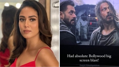 Mira Rajput shared a social media post after watching Salman Khan and Shah Rukh in Pathaan Mira Rajput shared a social media post after watching Salman Khan and Shah Rukh in Pathaan
