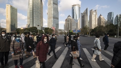 China 2022 GDP was below 3%. (Bloomberg) China 2022 GDP was below 3%. (Bloomberg)