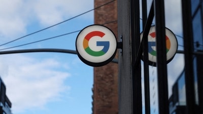 The logo of Google LLC is seen at the Google Store Chelsea in New York City, U.S. (REUTERS)