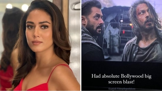 Mira Rajput shared a social media post after watching Salman Khan and Shah Rukh in Pathaan