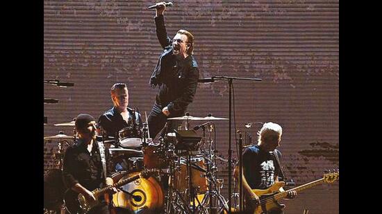 Le concert de U2 à Mumbai a vu un artiste surprise lorsque Noel Gallagher d'Oasis s'est joint à la chanson Desire (Getty Images)