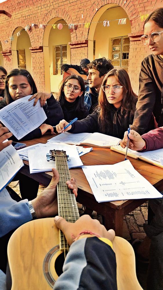 Students of Swami Shraddhanand College, recently got together for audition of various cultural societies. Students of Swami Shraddhanand College, recently got together for audition of various cultural societies.