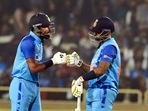 Ranchi: Indian batters Suryakumar Yadav and Hardik Pandya during the first T20 cricket match between India and New Zealand, at JSCA International Stadium in Ranchi, Friday, Jan. 27, 2023. (PTI Photo/Swapan Mahapatra)(PTI01_27_2023_000383B)(PTI) Ranchi: Indian batters Suryakumar Yadav and Hardik Pandya during the first T20 cricket match between India and New Zealand, at JSCA International Stadium in Ranchi, Friday, Jan. 27, 2023. (PTI Photo/Swapan Mahapatra)(PTI01_27_2023_000383B)(PTI)