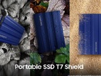 Samsung released its new portable SSD T7 Shield.(Instagram/@samsungindia) Samsung released its new portable SSD T7 Shield.(Instagram/@samsungindia)