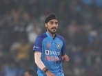 Arshdeep Singh started off with a no ball in the over(BCCI) Arshdeep Singh started off with a no ball in the over(BCCI)