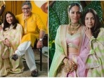 Neena Gupta is the epitome of elegance in stunning saree for Masaba's wedding(Instagram/@Neenagupta) Neena Gupta is the epitome of elegance in stunning saree for Masaba's wedding(Instagram/@Neenagupta)