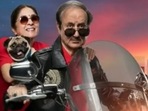 Neena Gupta and Anupam Kher in a still from the Shiv Shastri Balboa motion poster. Neena Gupta and Anupam Kher in a still from the Shiv Shastri Balboa motion poster.