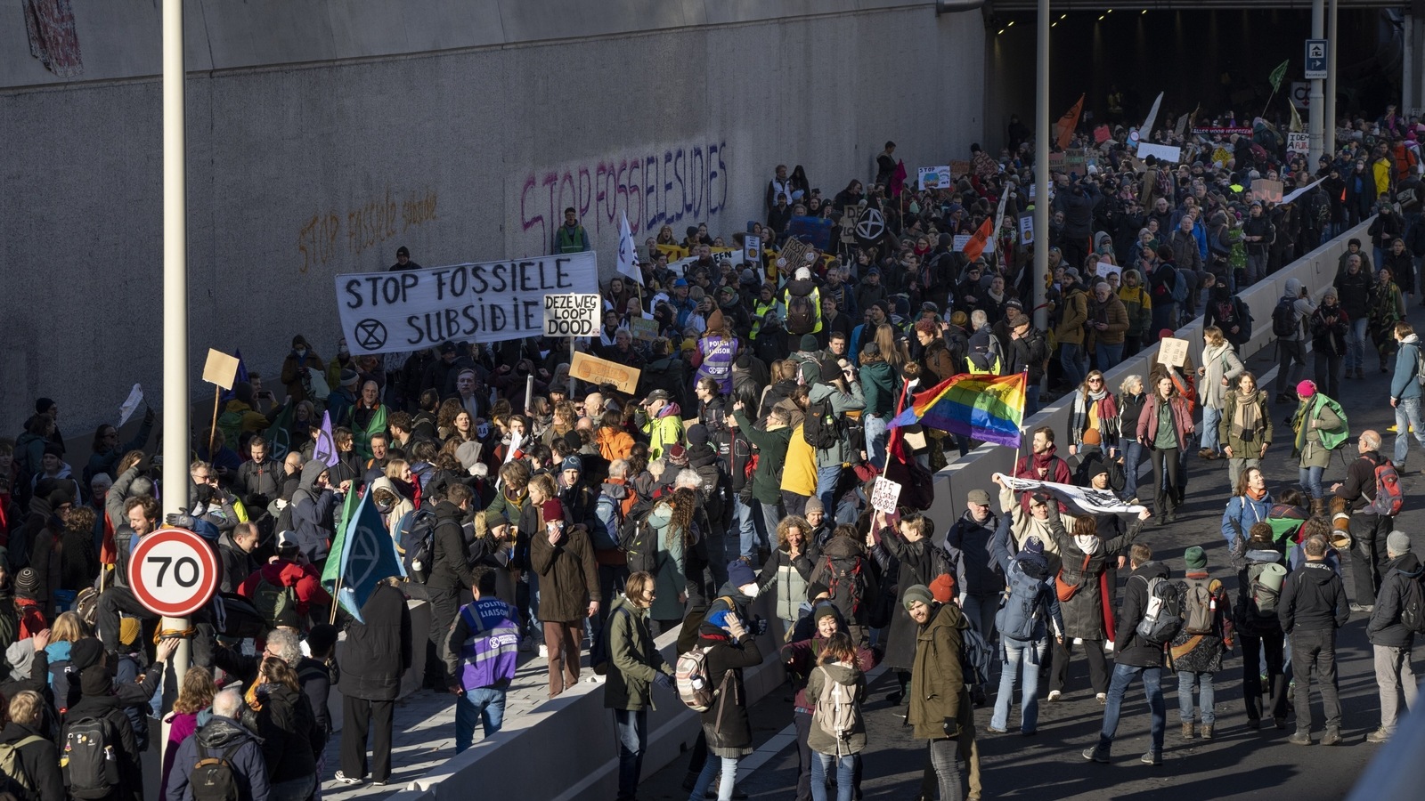 Why hundreds of climate activists staged protest in Netherlands | Video