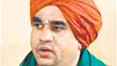 Basava Mruthyunjaya, seer of Kudalasangama mutt, wrote to Prime Minister Narendra Modi on Panchamasali reservation issue claiming that the community has lost faith in the Bommai government. (HT Photo) Basava Mruthyunjaya, seer of Kudalasangama mutt, wrote to Prime Minister Narendra Modi on Panchamasali reservation issue claiming that the community has lost faith in the Bommai government. (HT Photo)