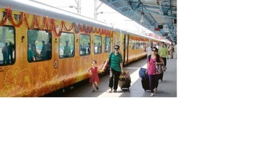 During the episode, the movement of trains on the up track was affected. (HT Photo)