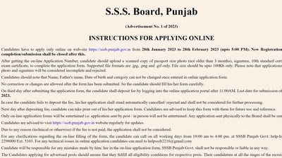 PSSSB recruitment 2023: Apply for 1300 posts of 1300 Fireman/Driver PSSSB recruitment 2023: Apply for 1300 posts of 1300 Fireman/Driver
