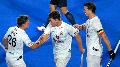 Belgium will take on Germany in the final of FIH Odisha Hockey Men's World Cup 2023 on Sunday. (PTI) Belgium will take on Germany in the final of FIH Odisha Hockey Men's World Cup 2023 on Sunday. (PTI)