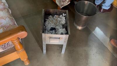 Police also found a coal brazier in the family’s room in Bhiwani. (HT File)