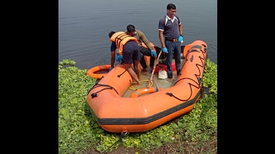 Pune rural police recovered seven bodies of a family, including three minors. (HT PHOTO)