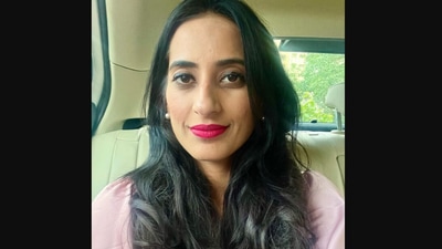 The image shows Sugar CEO and Shark Tank India judge Vineeta Singh. (Instagram/@vineetasng)