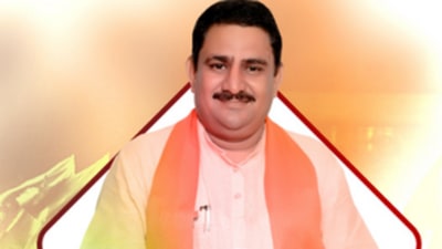 Three days after he joined the Congress party in the presence of former Haryana chief minister Bhupinder Singh Hooda, former state vice-president of Bharatiya Janata Party’s Kisan cell Satish Rana Kairwali accused the saffron party leadership in the state of ignoring farmers and ground-level party workers. (Source: Twitter)