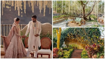 Check out the decor at Athiya Shetty and KL Rahul's wedding in Khandala. Check out the decor at Athiya Shetty and KL Rahul's wedding in Khandala.