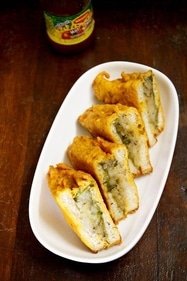 Experience a taste explosion in your mouth with this Aloo Bread Pakoda recipe. (pinterest) Experience a taste explosion in your mouth with this Aloo Bread Pakoda recipe. (pinterest)