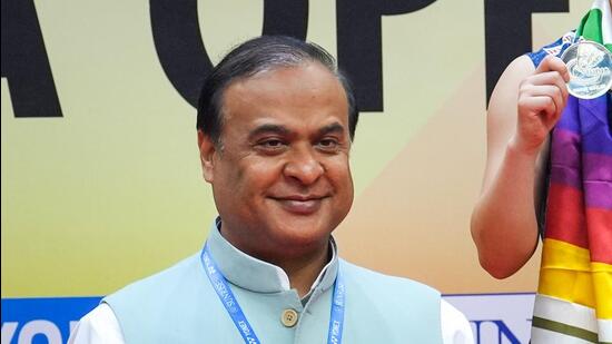 Assam chief minister Himanta Biswa Sarma was speaking about the government’s efforts to bring down the mortality rate in mothers and newborns in the state. (PTI)