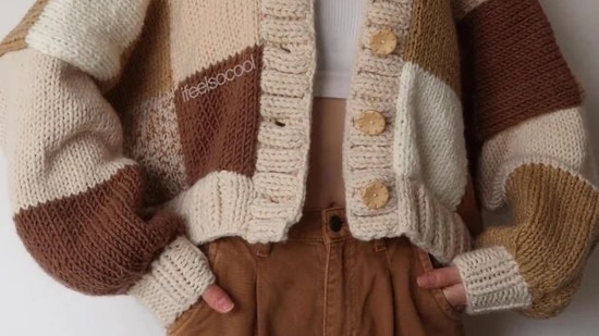 Experiment with textures: Adding texture to an outfit can make it feel more interesting and unique. A tweed blazer, a chunky knit sweater, or a pair of suede boots can add depth and dimension to a look.(Pinterest)