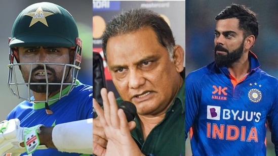 Babar Azam; Mohammad Azharuddin; Virat Kohli