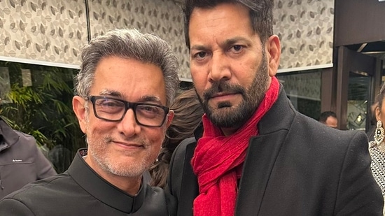 Aamir Khan with Jassi at a recent event. 