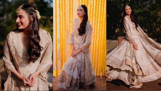 Anarkali gowns are a type of traditional Indian dress that have become increasingly popular for weddings.(Instagram)