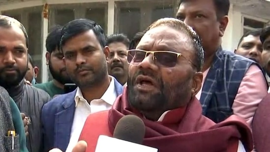 Samajwadi Party leader Swami Prasad Maurya.