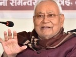 Bihar chief minister Nitish Kumar (HT)