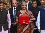Finance Minister Nirmala Sitharaman during Budget 2022. Finance Minister Nirmala Sitharaman during Budget 2022.