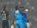 Indian batters too struggled with the Kiwi spinners extracting sharp turn. (PTI) Indian batters too struggled with the Kiwi spinners extracting sharp turn. (PTI)