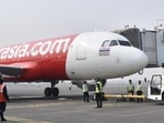 An Air Asia flight has landed with fifteen Kerala students who were stranded in China.(Agency Photo) An Air Asia flight has landed with fifteen Kerala students who were stranded in China.(Agency Photo)