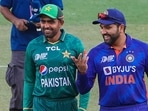Babar Azam (L) and Rohit Sharma(Getty ) Babar Azam (L) and Rohit Sharma(Getty )