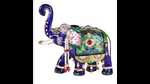 Several experts of gulabi meenakaari (the art of enamelling and not painting), had been roped in to complete the orders on time, officials said, adding the department of MSME and export promotion, UP had placed an order for over 2,000 cufflinks. (Pic for representation) Several experts of gulabi meenakaari (the art of enamelling and not painting), had been roped in to complete the orders on time, officials said, adding the department of MSME and export promotion, UP had placed an order for over 2,000 cufflinks. (Pic for representation)