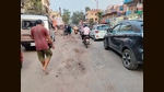 There is no infrastructure to cater to the existing residents. (HT PHOTO) There is no infrastructure to cater to the existing residents. (HT PHOTO)