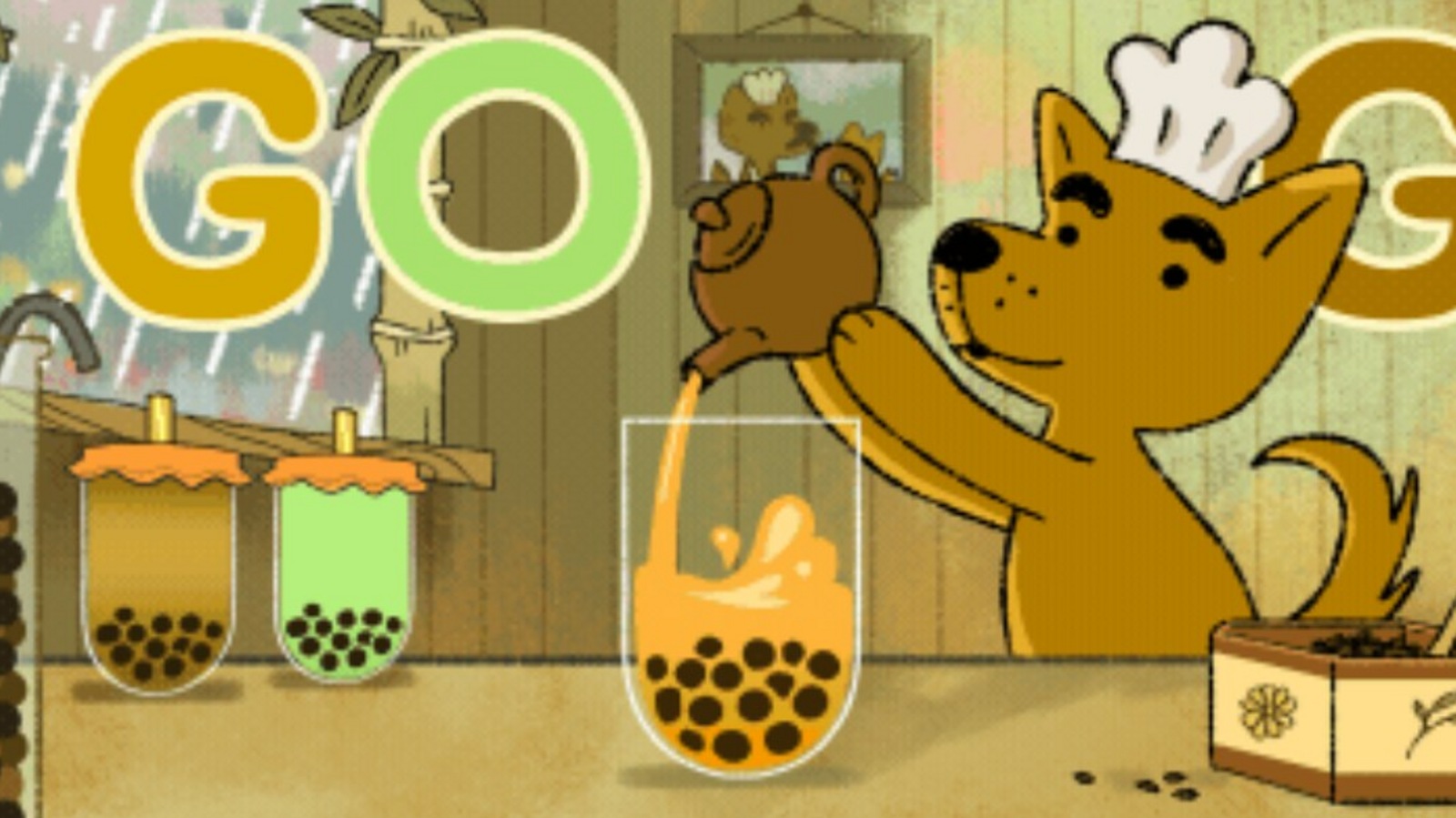 Google celebrates Taiwanese bubble tea with this interactive doodle